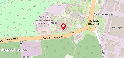 Столовая на карте