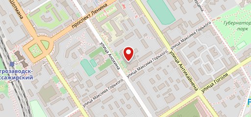 Столовая Железнодорожного Колледжа на карте