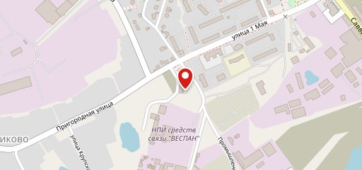 Столовая на карте