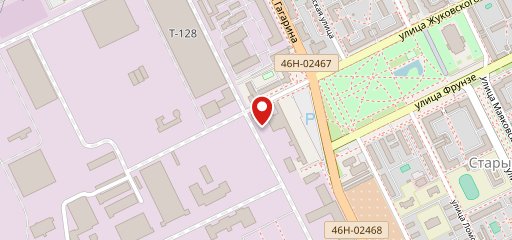 Столовая на карте