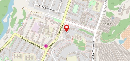 Столовая на карте
