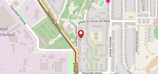 Столовая на карте