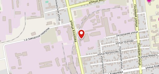 Столовая на карте
