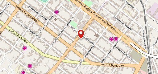Столовая на карте