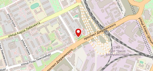 Столовая на карте