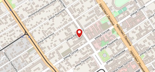 Столовка на Короленко на карте