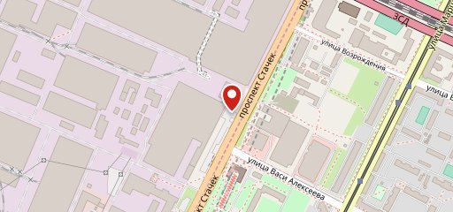 Столовка напротив Шайбы на карте