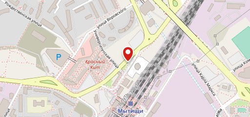 столовка в а/с Мытищи на карте