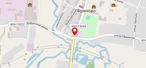 Столовая на карте