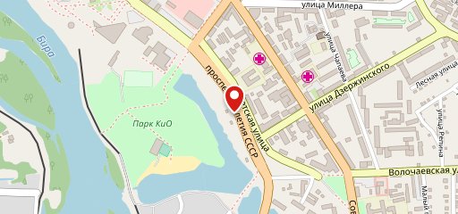 Столовые на карте