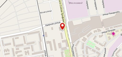 Столовые на карте