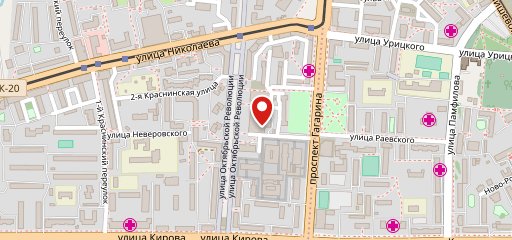Магазин кофе и чая на карте