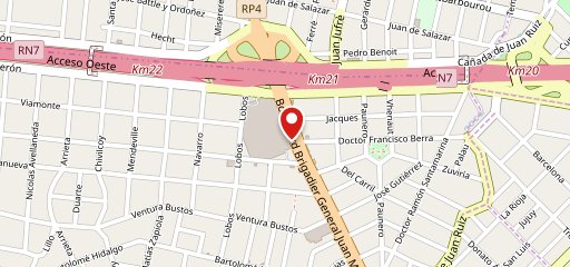 Strada на карте