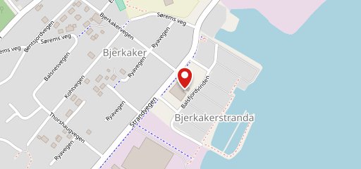 Strand Pizza AS на карте