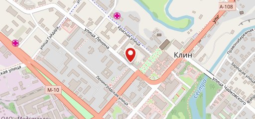 Улица 8 на карте