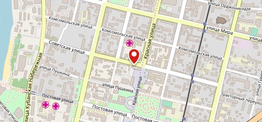 Стрит кафе на карте