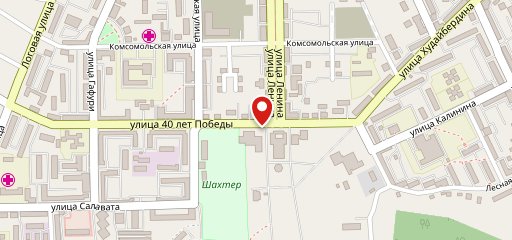 Еда улиц на карте