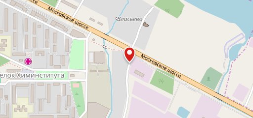 Стрельна на карте