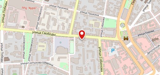 Стриптиз-клуб Zажигалка на карте