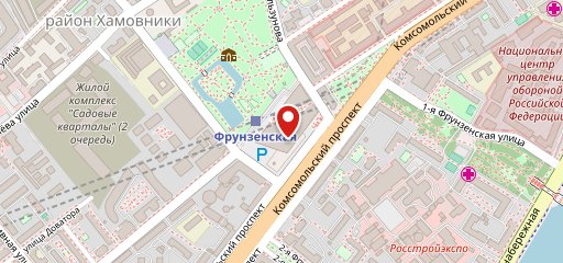 Burlesque на Фрунзенской на карте