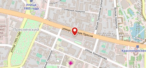 Стриптиз-клуб Nuar в Пресненском районе кальян, караоке, танцпол на карте