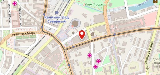 Строганина на карте