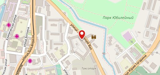 Студенческая столовая на карте