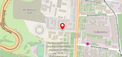 Студенческая Столовая на карте