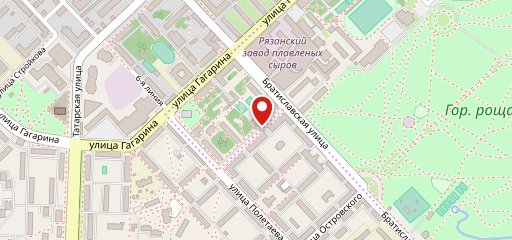 Столовая РГРТУ на карте