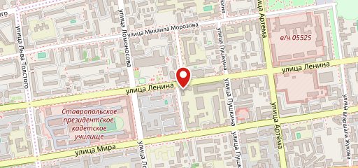 Студенческая столовая на карте