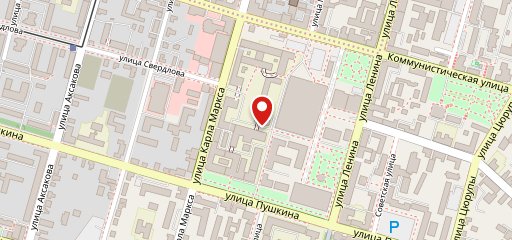 Студенческая столовая УГАТУ на карте
