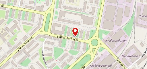 Студенческая столовая на карте