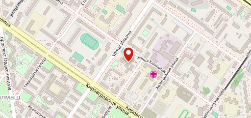 Столовая на карте