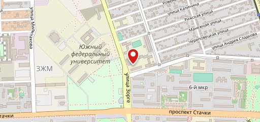 Студенческий Комбинат Питания ЮФУ на карте