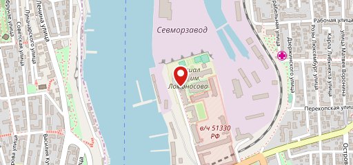 Студенческое кафе ЧФ МГУ на карте