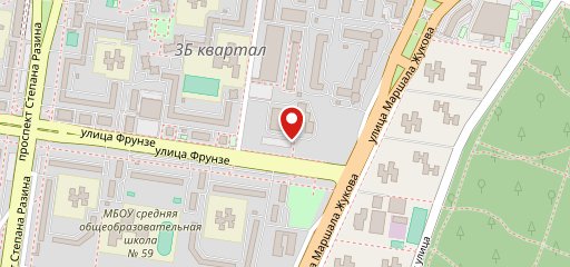 Студенческое на карте