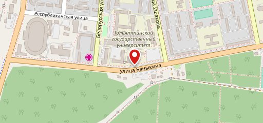 Студенческое на карте