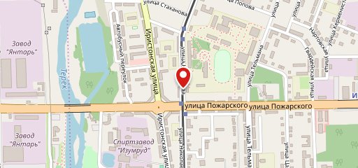 Студенческое на карте