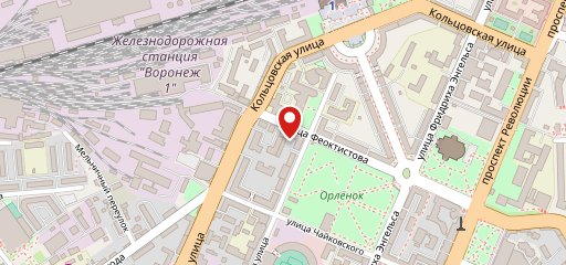 Студенческая столовая на карте