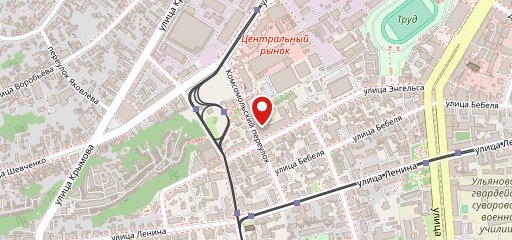 Студенческая Столовая на карте