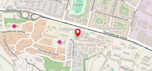 Александрия, развлекательный комплекс на карте