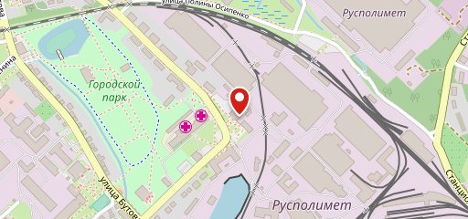 ст.Заготовочная на карте