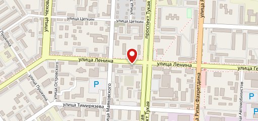 Subway на карте