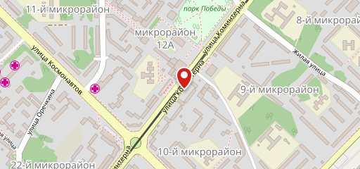 SUBWAY на карте