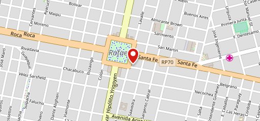 Subway Argentina Rafaela на карте