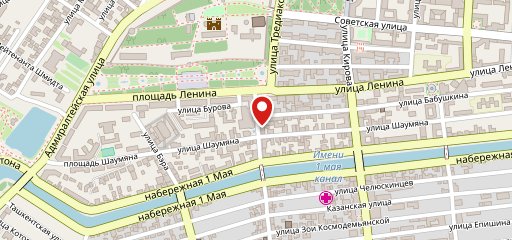 Subway на карте