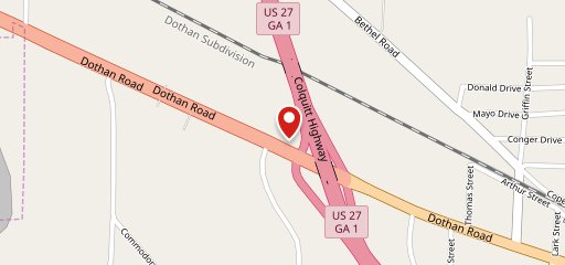 Subway на карте