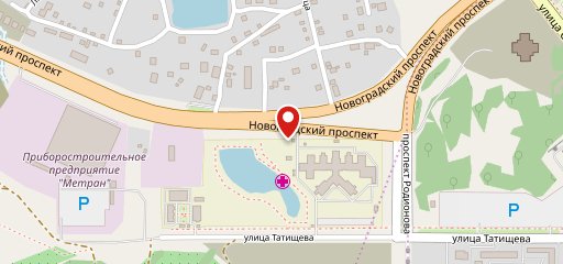 Subway на карте