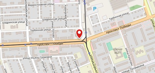 Subway на карте