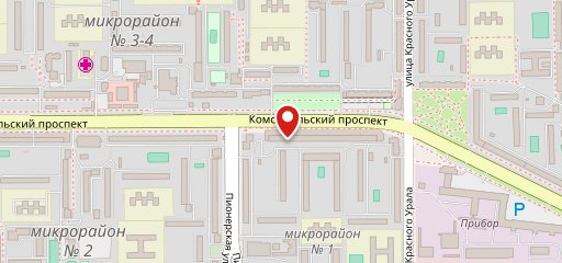 Subway на карте